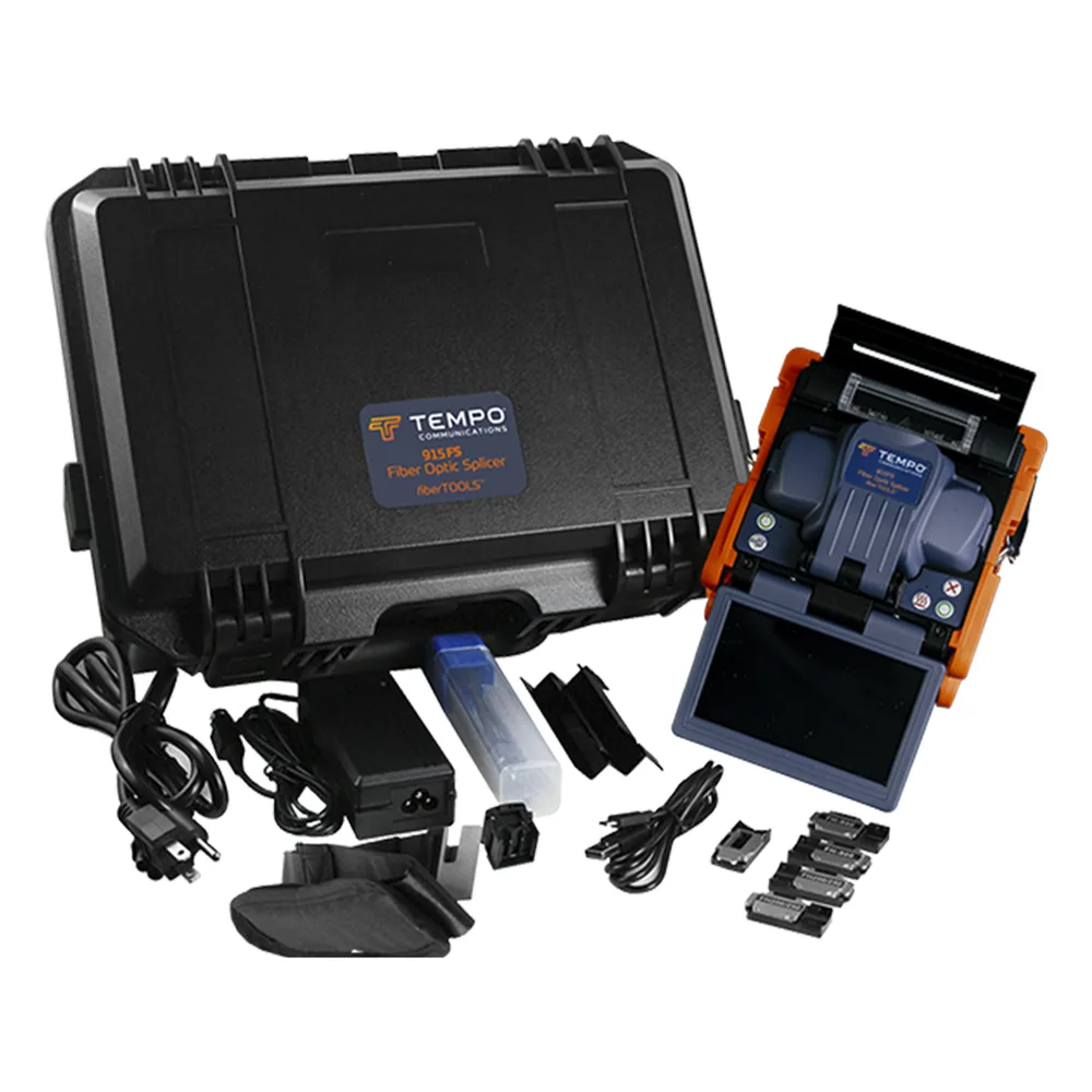 Fusionadora de Fibra Óptica de Alineación Activa por Revestimiento con 4 Motores con Pérdida Típica (SM); 0.02 dB (MM); 0.04 dB) con Pantalla Touch / Capacitación Básica Virtual Gratuita – vista 5
