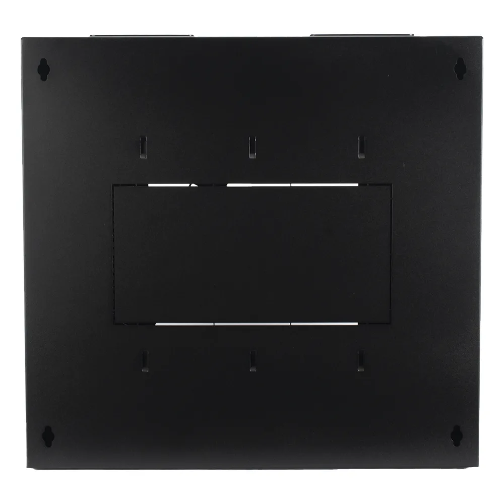 Gabinete Abatible de Pared (Con Marco Trasero) con Rack 19" de 12 Unidades. Ventana de Cristal Templado. – vista 6