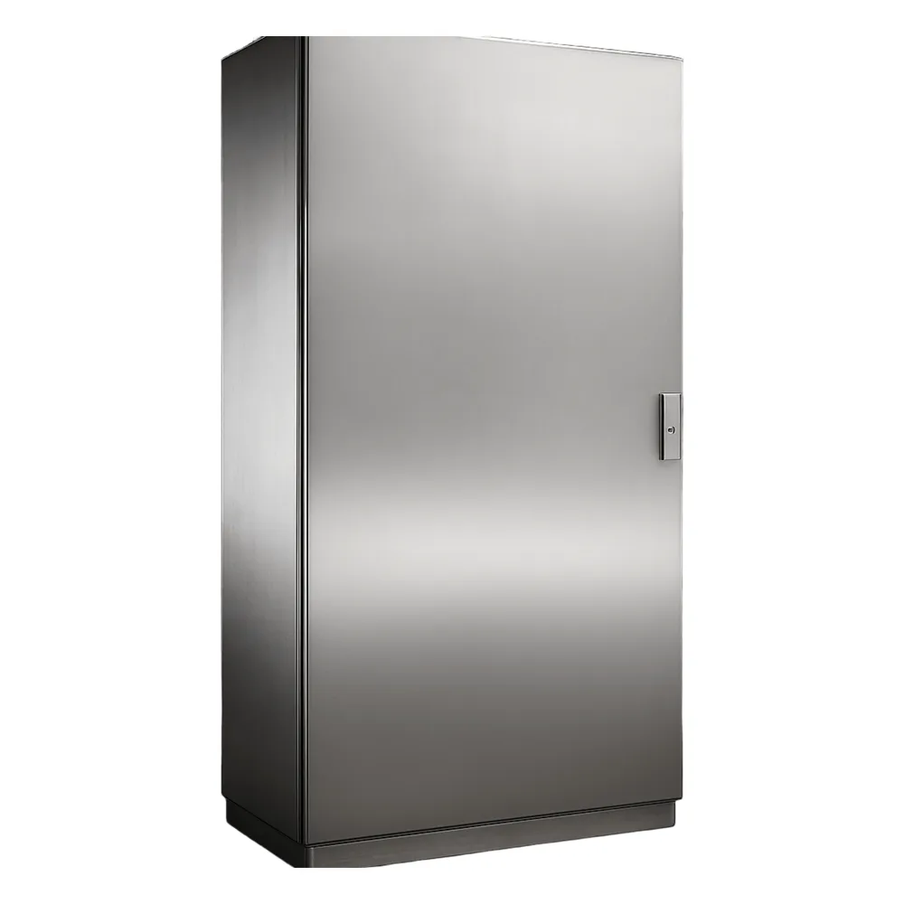 Gabinete de Acero Inoxidable IP55  (800 x 1600 x 400 mm) con Placa Interna Galvanizada.