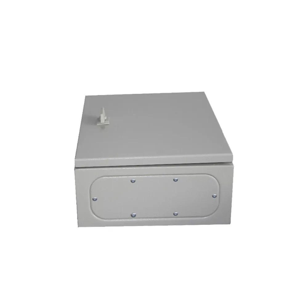 Gabinete de Acero IP66 Uso en Intemperie (300 x 400 x 200 mm) con Placa Trasera Interior de Metal y Compuerta Inferior Atornillable (Incluye Chapa y Llave T). – vista 3