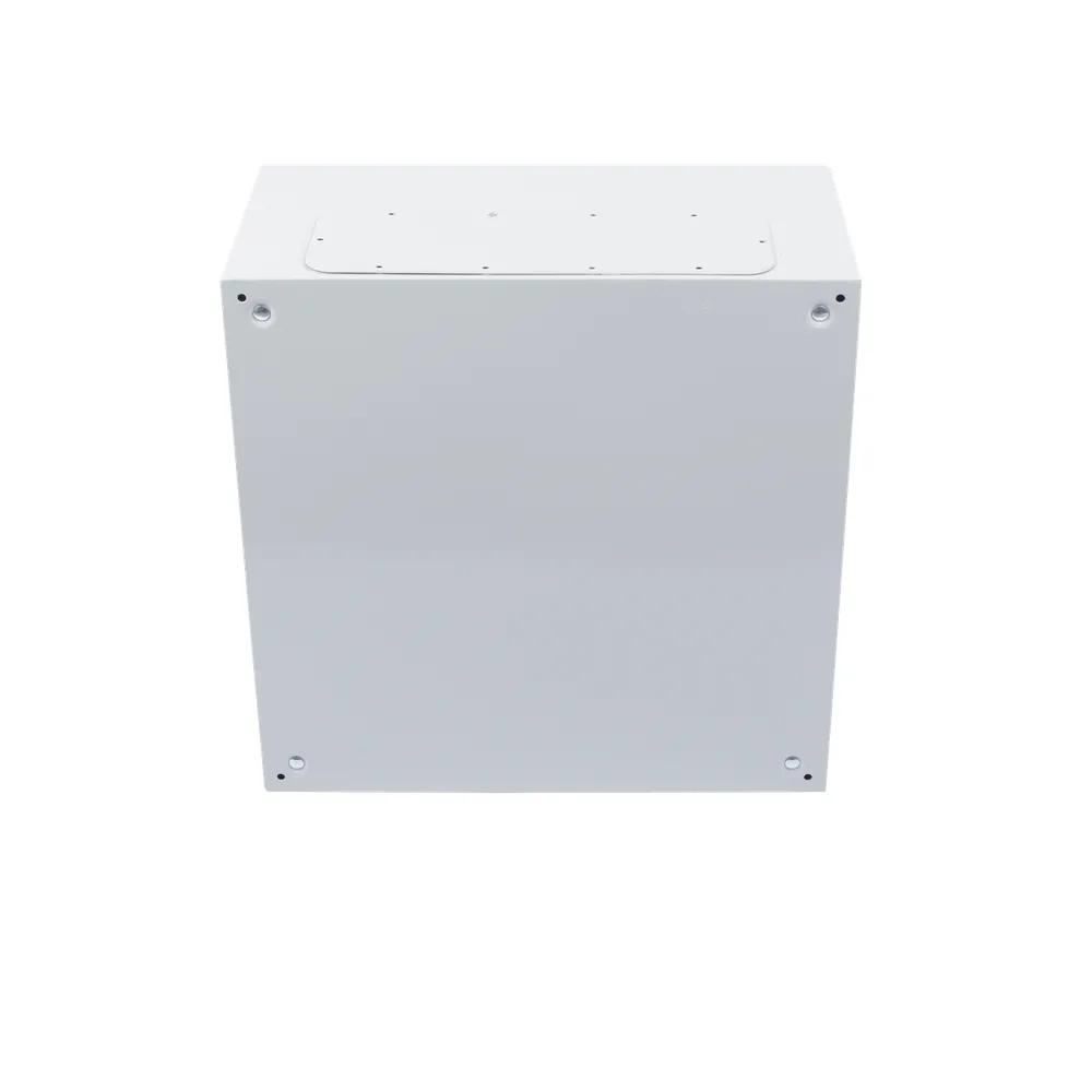 Gabinete de Acero IP66 Uso en Intemperie (600 x 600 x 300 mm) con Placa Trasera Interior Metálica y Compuerta Inferior Atornillable (Incluye Chapa y Llave T). – vista 5