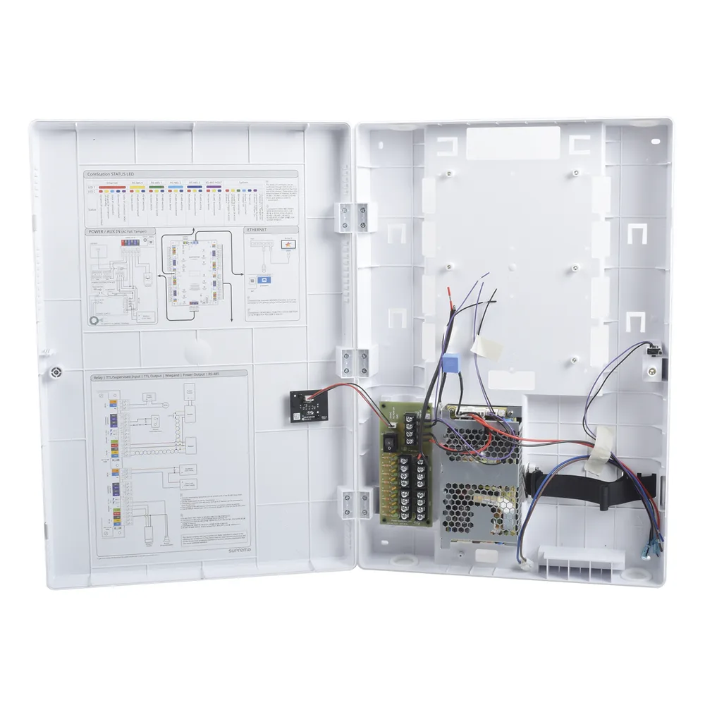 Gabinete de Plástico para CoreStation CS40 con Fuente de 110VCA