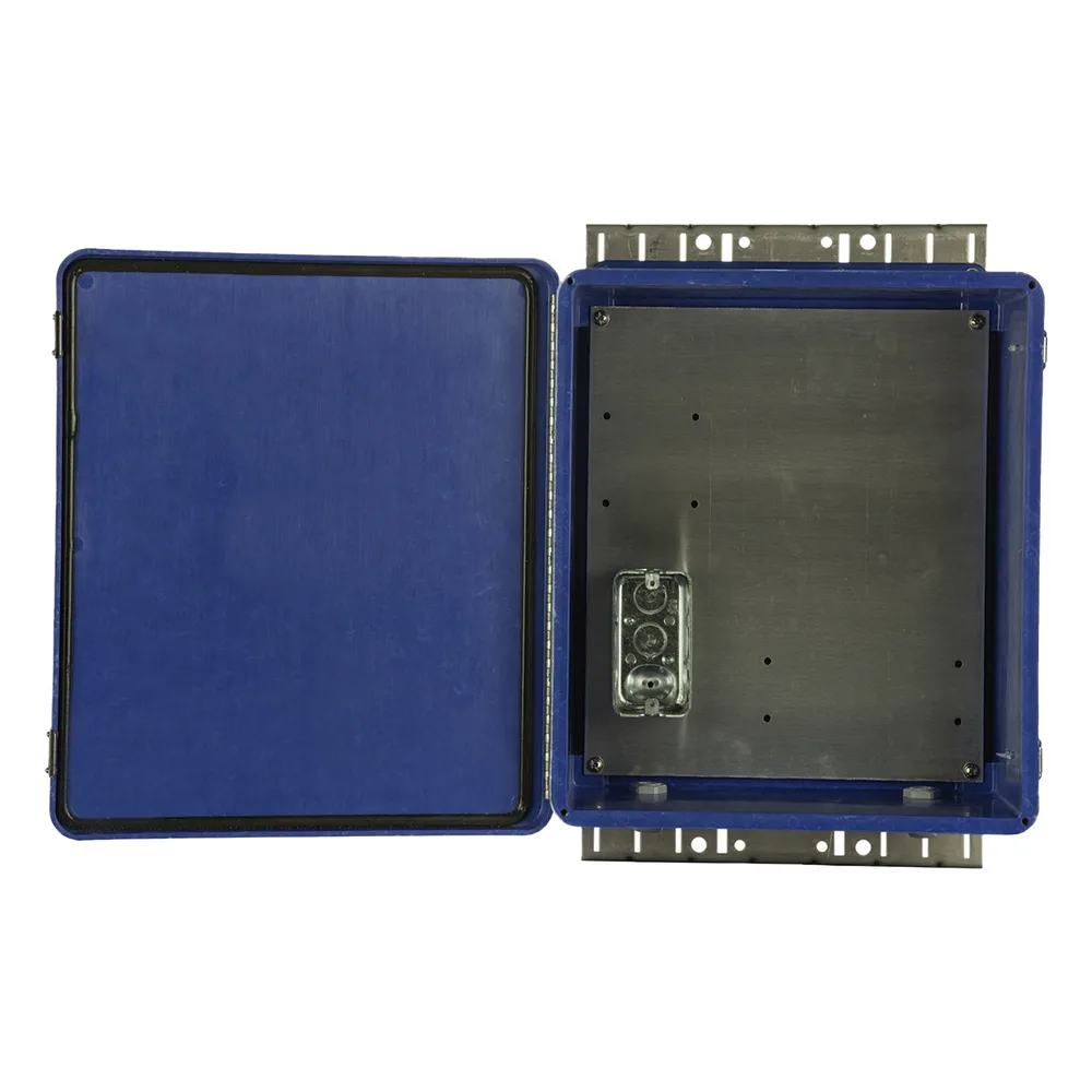 Gabinete de Seguridad para Wireless, NEMA 4X, IP66, de 356 x 305 x 152 mm, Color Azul