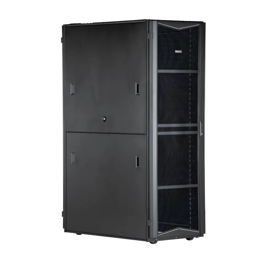 Gabinete FlexFusion para Centros de Datos, 45 UR, 800 mm de Ancho, 1070 mm de Profundidad, Fabricado en Acero, Color Negro – vista 3