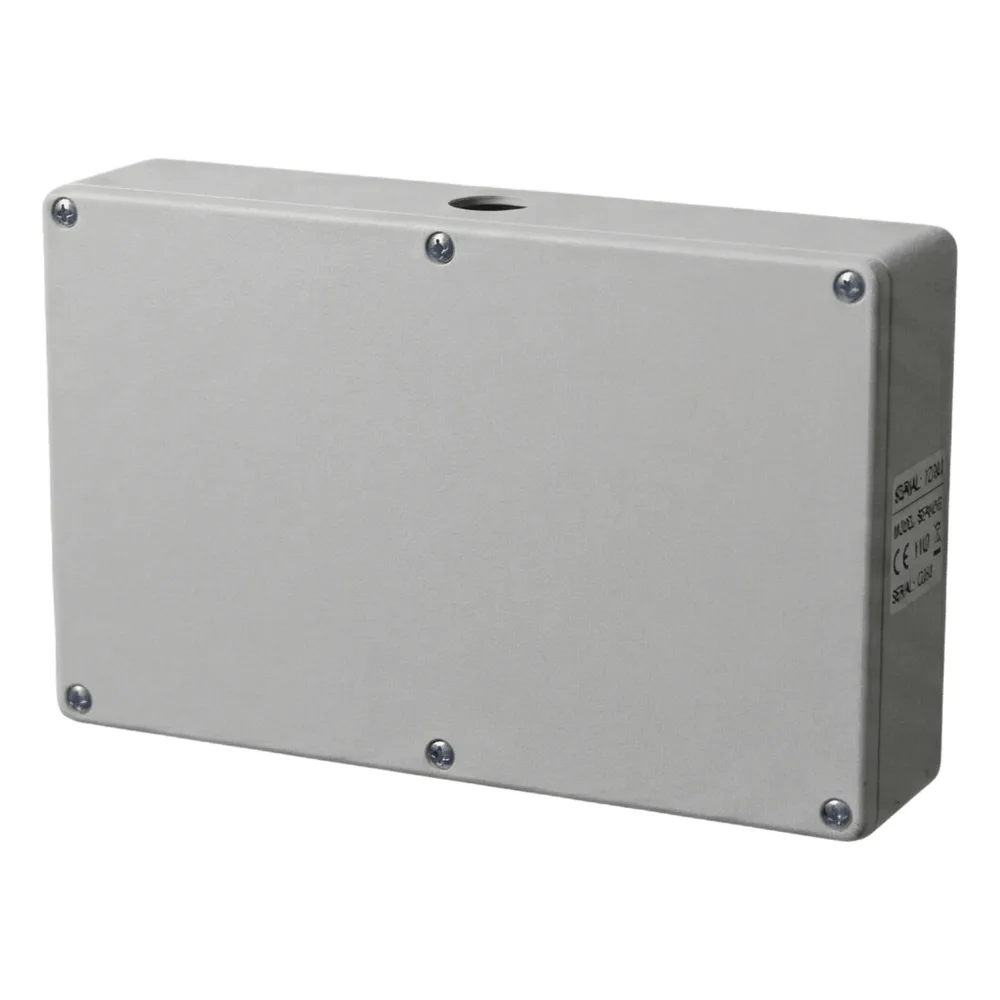 Gabinete Metálico de Resguardo para DVR compatible con HiLook TURBO DVR-104G-M1/T + PS-12-DC-4C