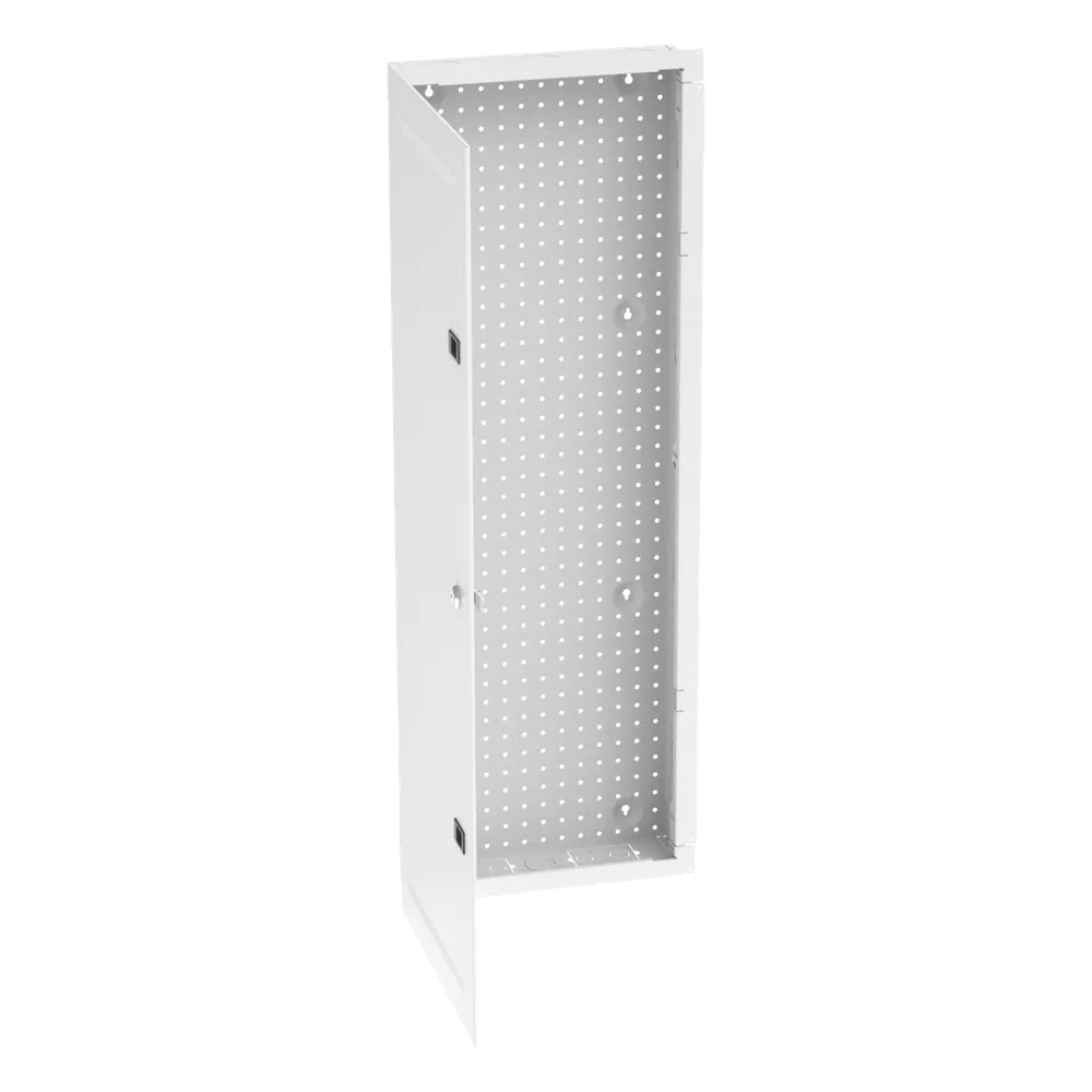 Gabinete Multipropósito de Montaje en Pared, de 42 in de Altura, Con Puerta Reversible, Fabricado en Acero, Color Blanco – vista 2