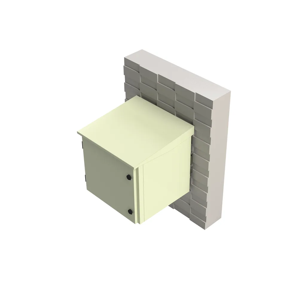 Gabinete para Poste/Torre/Pared de Exterior con Ventiladores y Termostato con Rack de 19" de 9 U. – vista 4