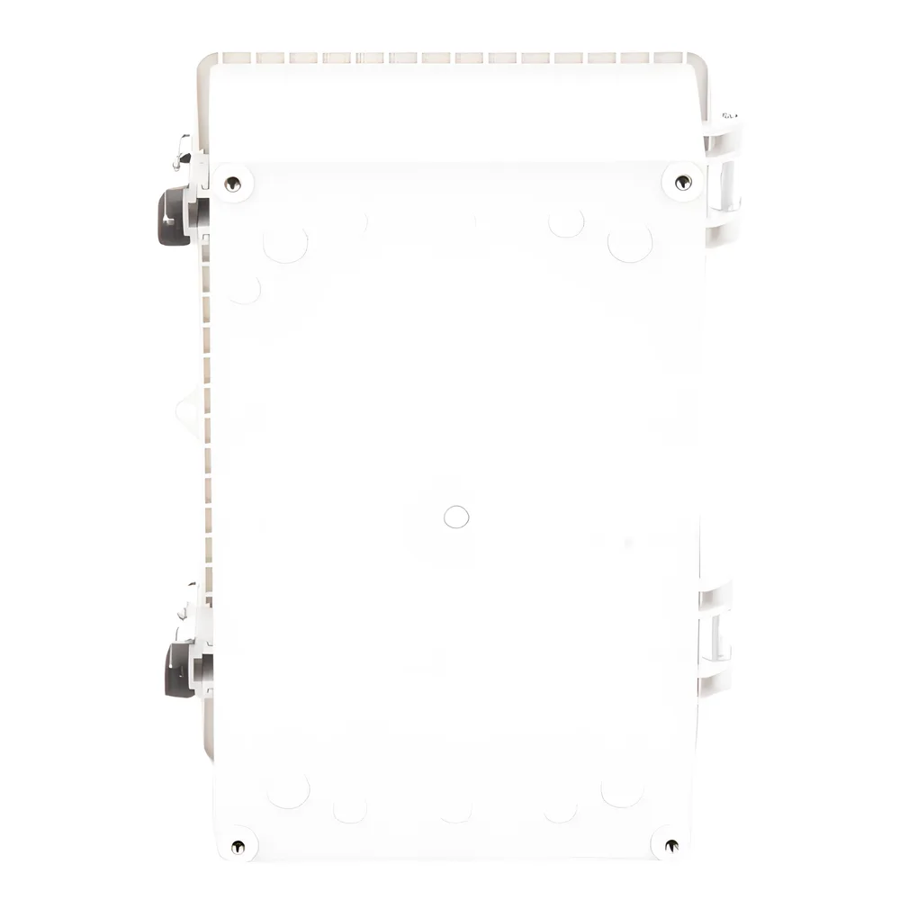 Gabinete Plástico ABS, Puerta Transparente, Uso en Intemperie IP66 (190 x 290 x 140 mm) cierre por Broche Inoxidable y Permite Cerrado con Candado y Llave (Perno 5mm) No Incluido – vista 4