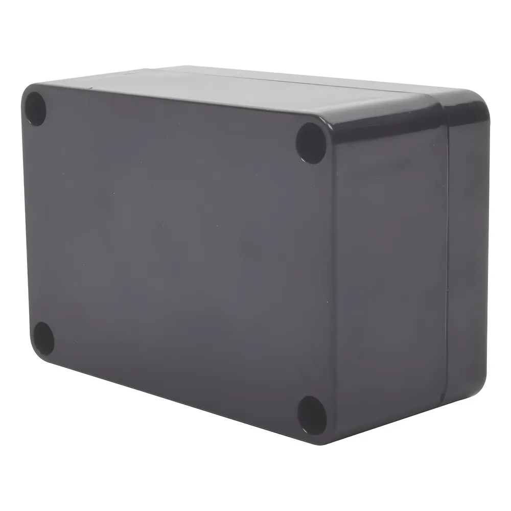 Gabinete Plástico Negro para Exterior (IP65) de 100 x 68 x 50 mm Cierre por Tornillos. – vista 5