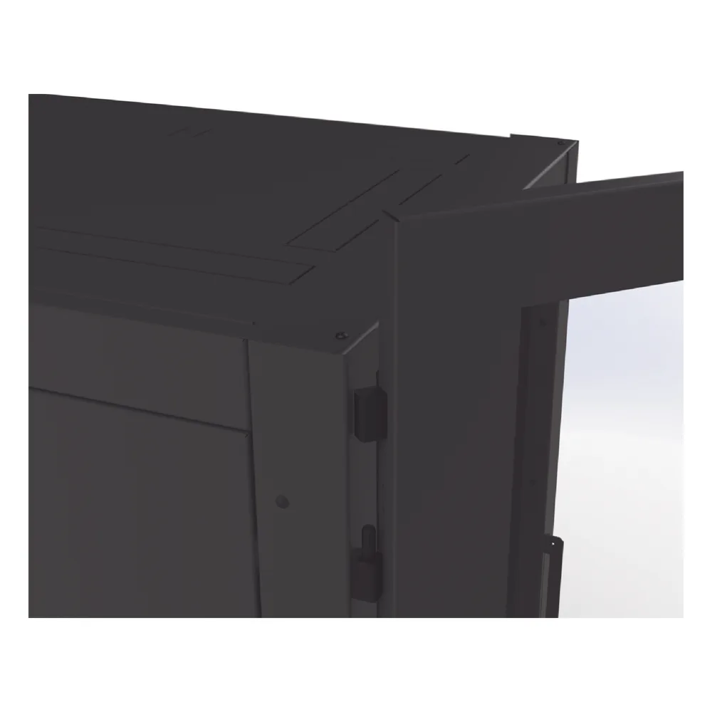 Gabinete Profesional de Piso para Telecomunicaciones de 12UR, 1000 mm Profundidad, Se envía el Gabinete armado. – vista 11