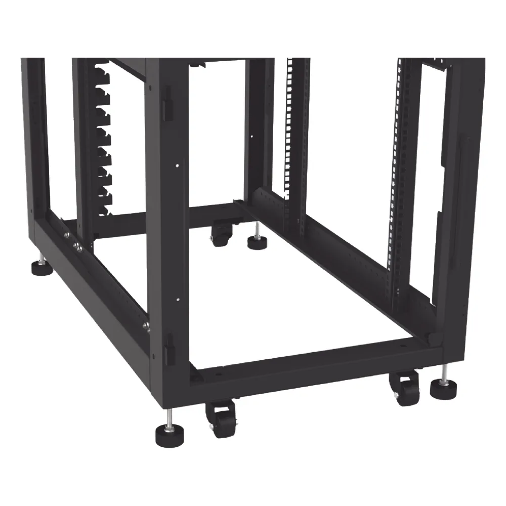 Gabinete Profesional de Piso para Telecomunicaciones de 12UR, 1000 mm Profundidad, Se envía el Gabinete armado. – vista 13