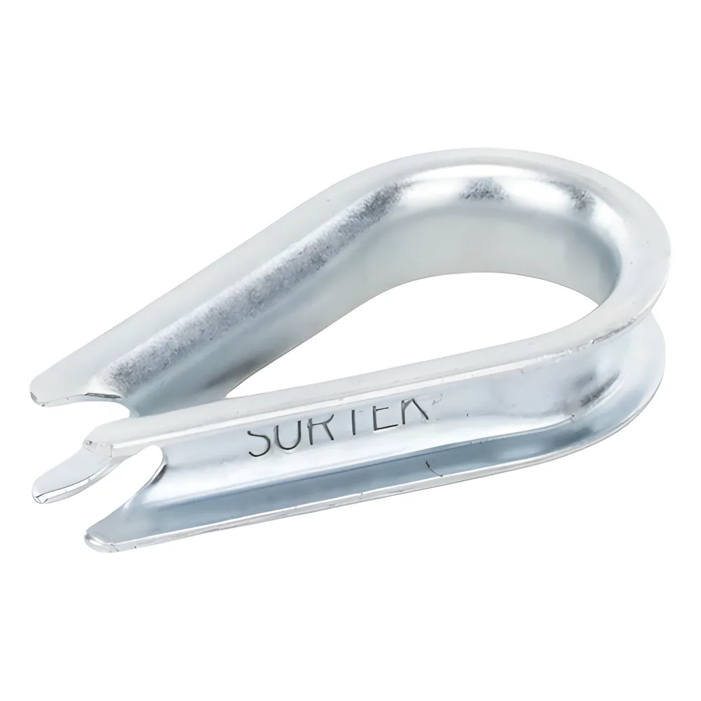 Guardacabos/cuello 1/4" acero con electro galvanizado. – vista 2