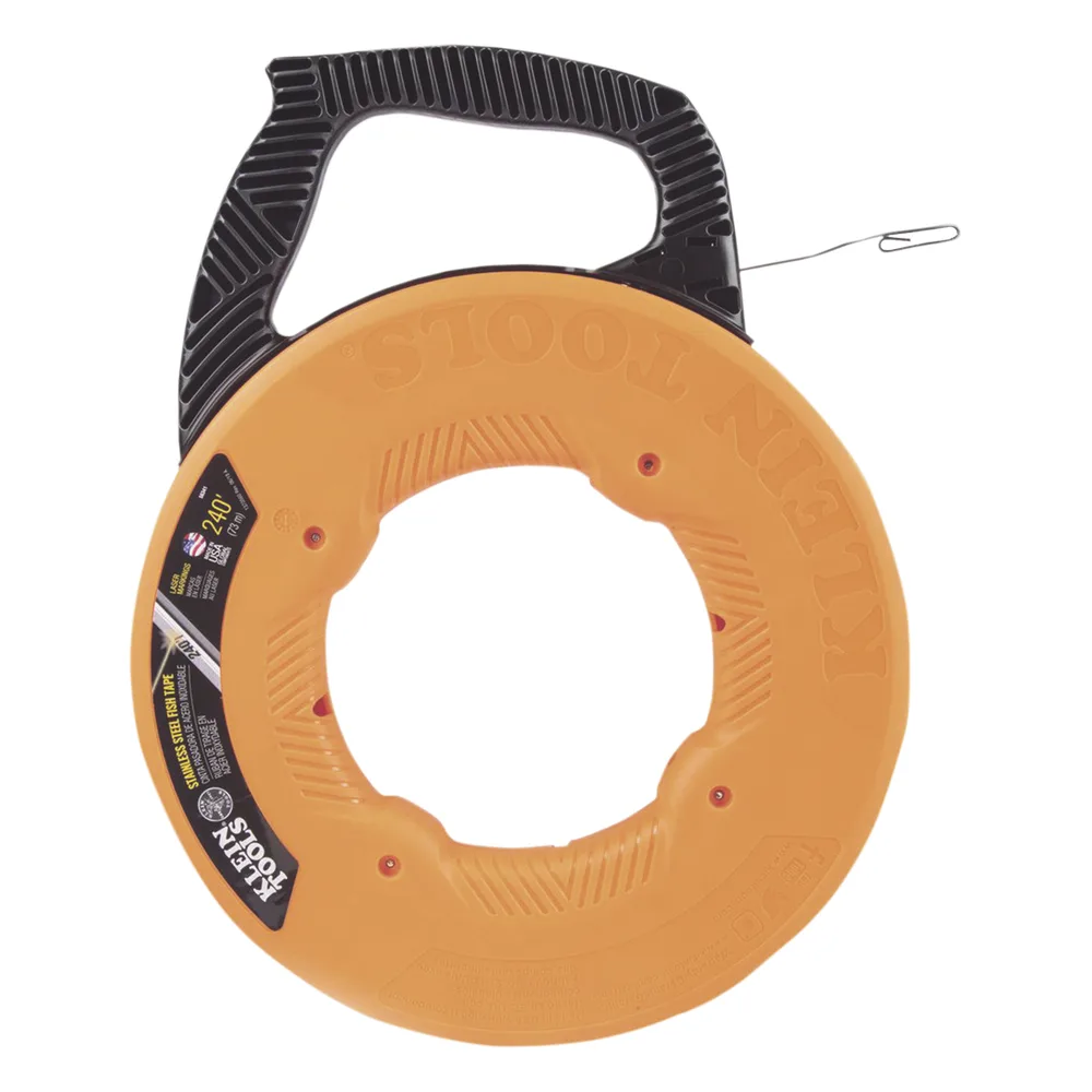 Guía Jalacables de Acero Inoxidable de 73 Metros (239.50 Pies) de Largo x 0.3 cm (0.12 Pulgadas) de Ancho