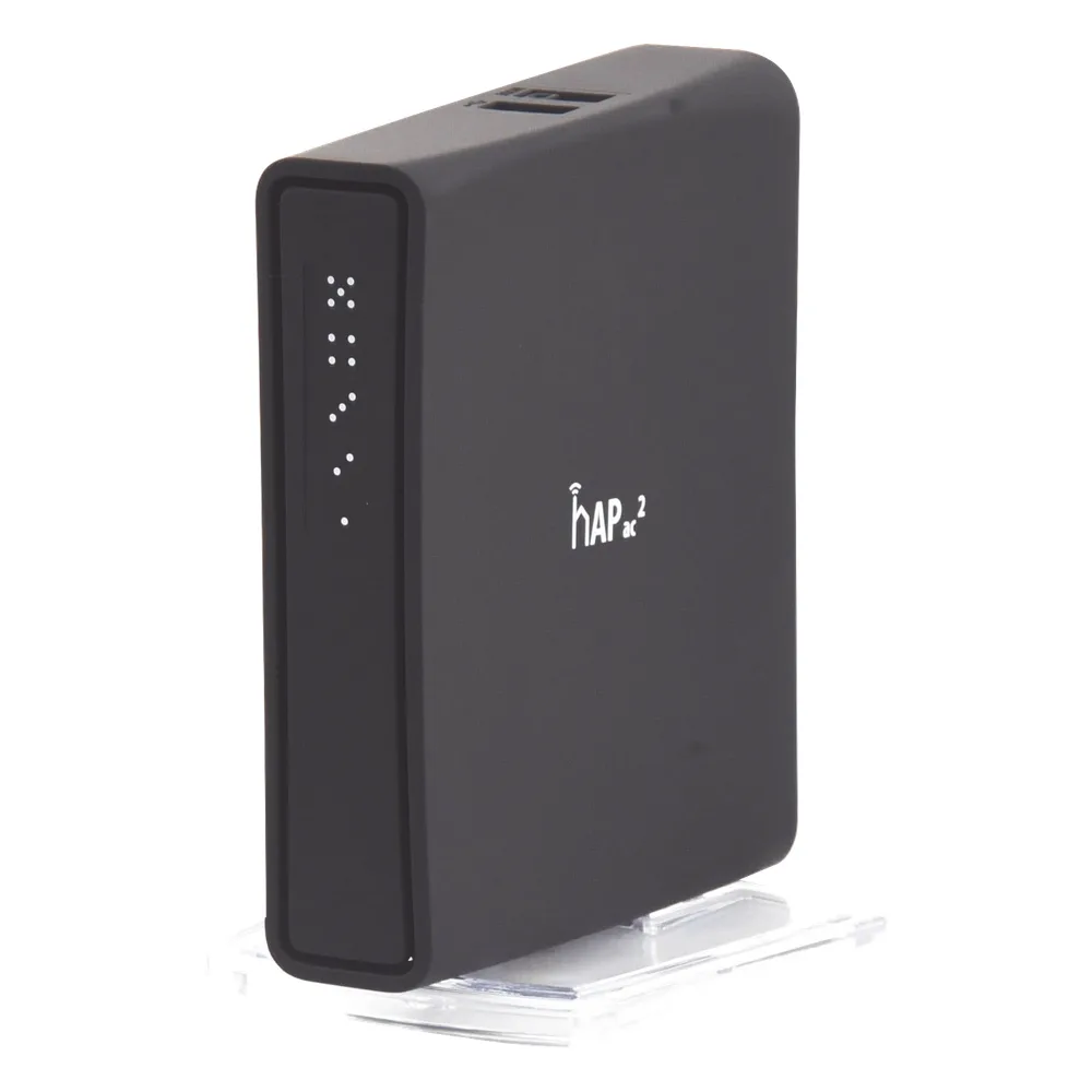 (hAP ac2) 5 Puertos Gigabit Ethernet, 1 puerto USB, Doble Banda 802.11 b/g/n/ac, antena de 2.5 dBi hasta 500 mW de Potencia