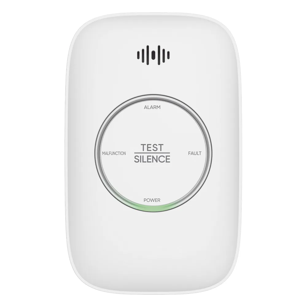 (HikFire)  Detector de Gas LP Propano C3H8 / Alarma Temprana / Salida para cierre de Válvula y/o  activación de Ventilador / Protección IP30 / Alarma de 70dB a 115dB a 1 metro de distancia