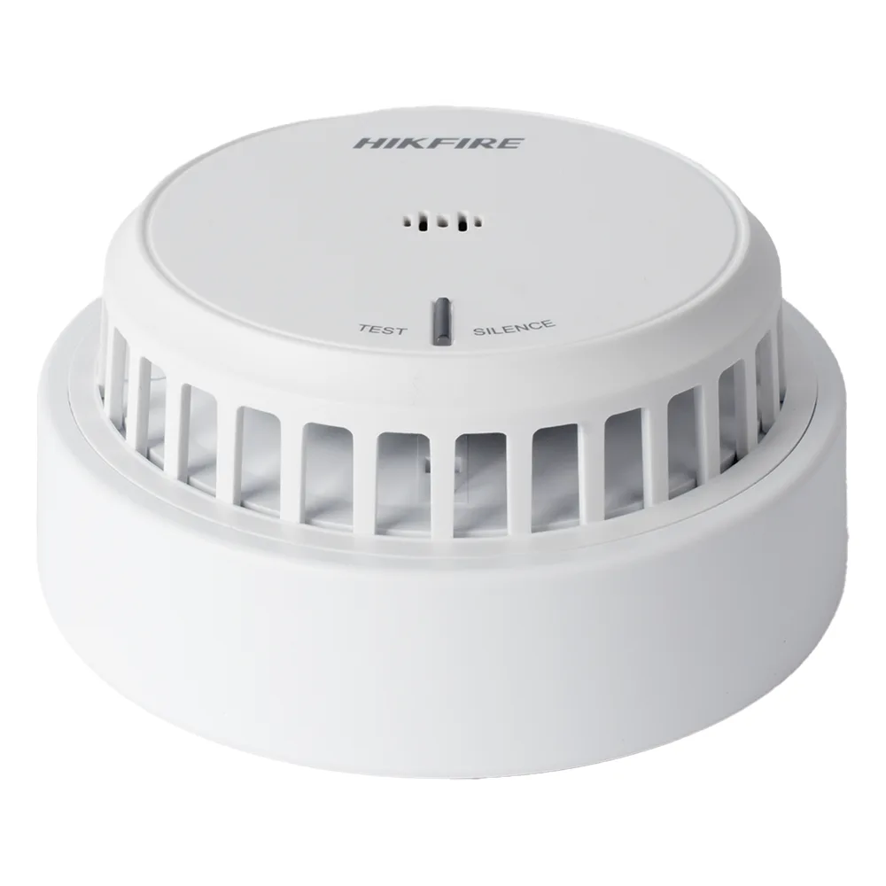 (HikFire) Detector de Humo Óptico Hikvision / Tecnología Avanzada de Detección de Incendios / Alarma Temprana y Fiabilidad Certificada / Soporta Salida de Alarma