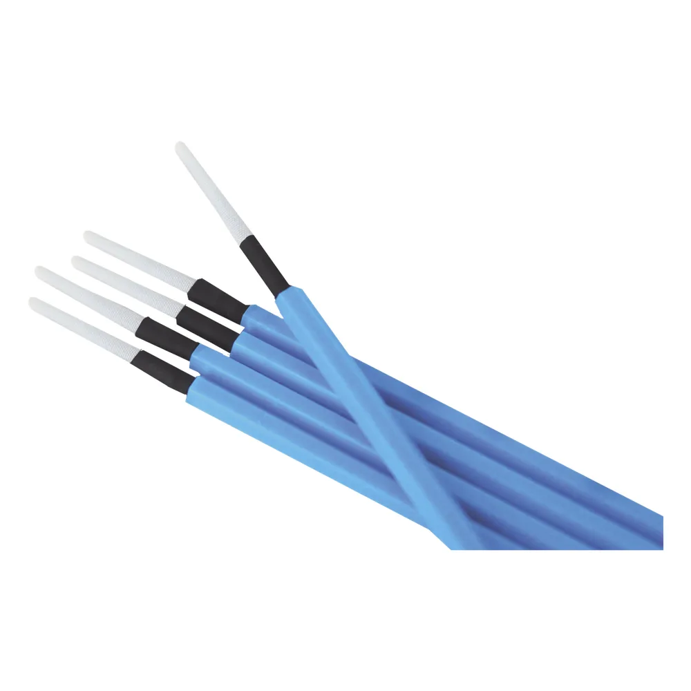 Hisopos para Limpieza de Puertos de Fibra Óptica 1.25 mm (0.05 Pulgadas) para Adaptadores LC y MU, 100 Piezas