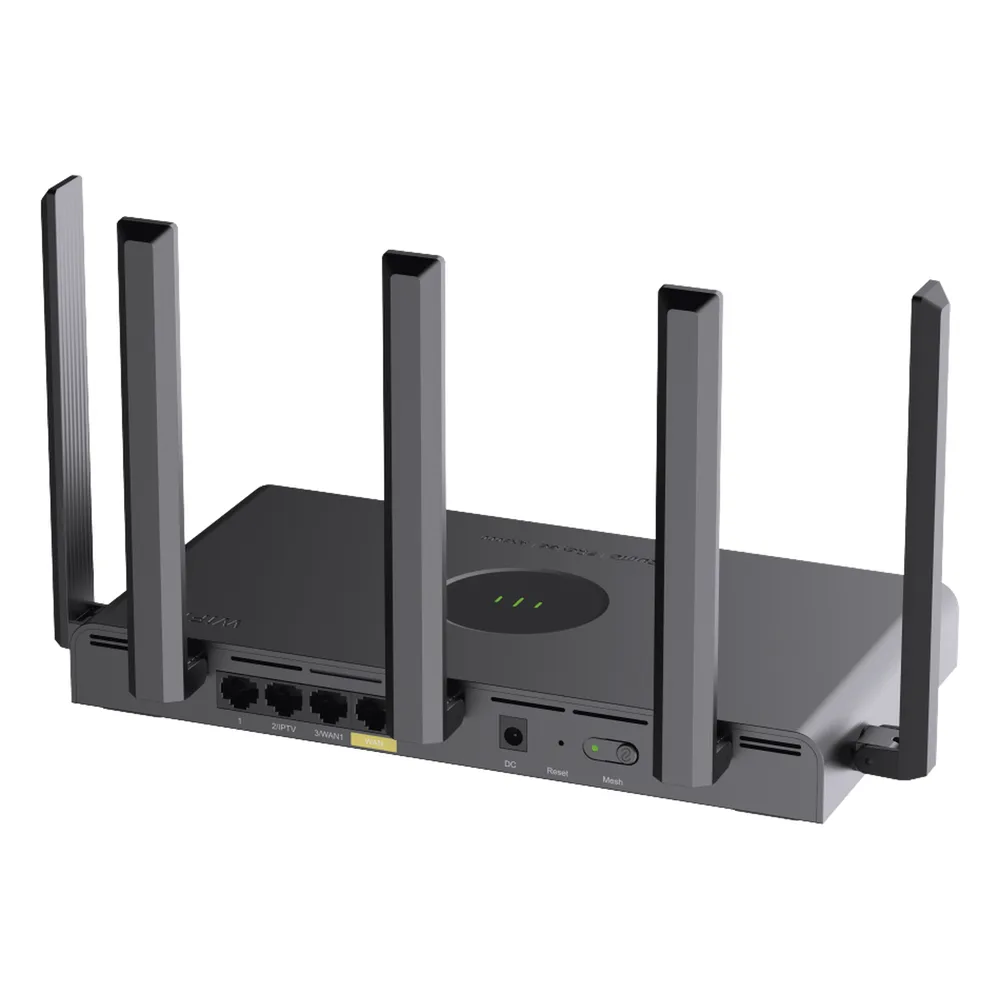 Home Router inalámbrico MESH , Diseñado para GAMING con doble puerto WAN Gigabit para Sumar Ancho de banda, 3 puertos LAN Gigabit., WI-FI 6 2x2 doble Banda – vista 4
