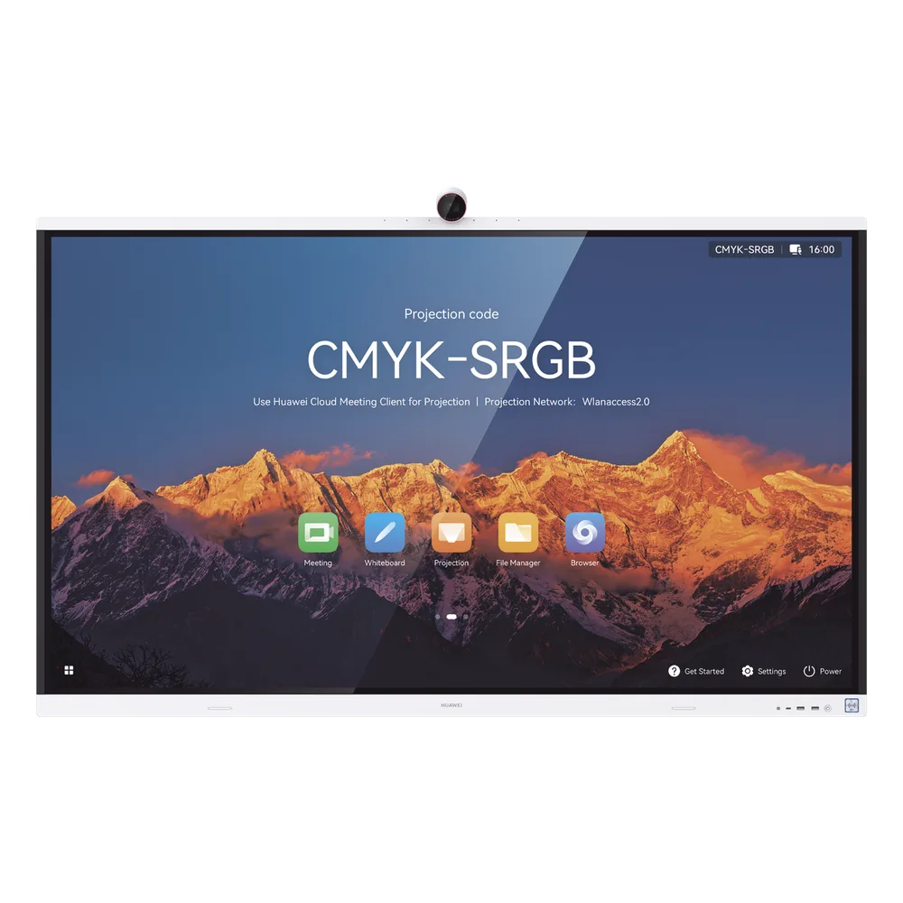 HUAWEI IdeaHub S2, Pantalla interactiva para Colaboración Inteligente, 75", 4K UHD, Harmony OS, Wi-Fi 6, Cámara inteligente, Funcionalidad BYOM.