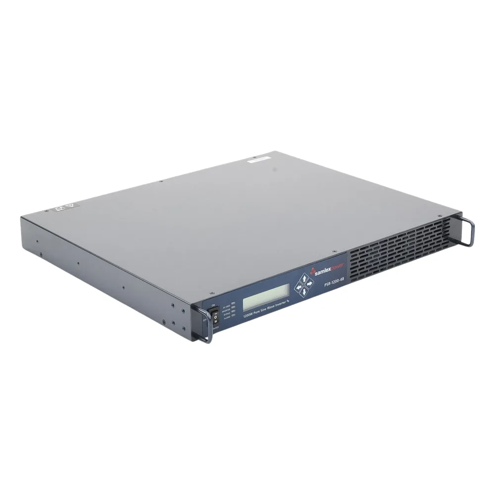Inversor de corriente Onda Pura Montaje en rack 1200W, 48 Vcc- 120 VCA, 50/60 Hz – vista 8