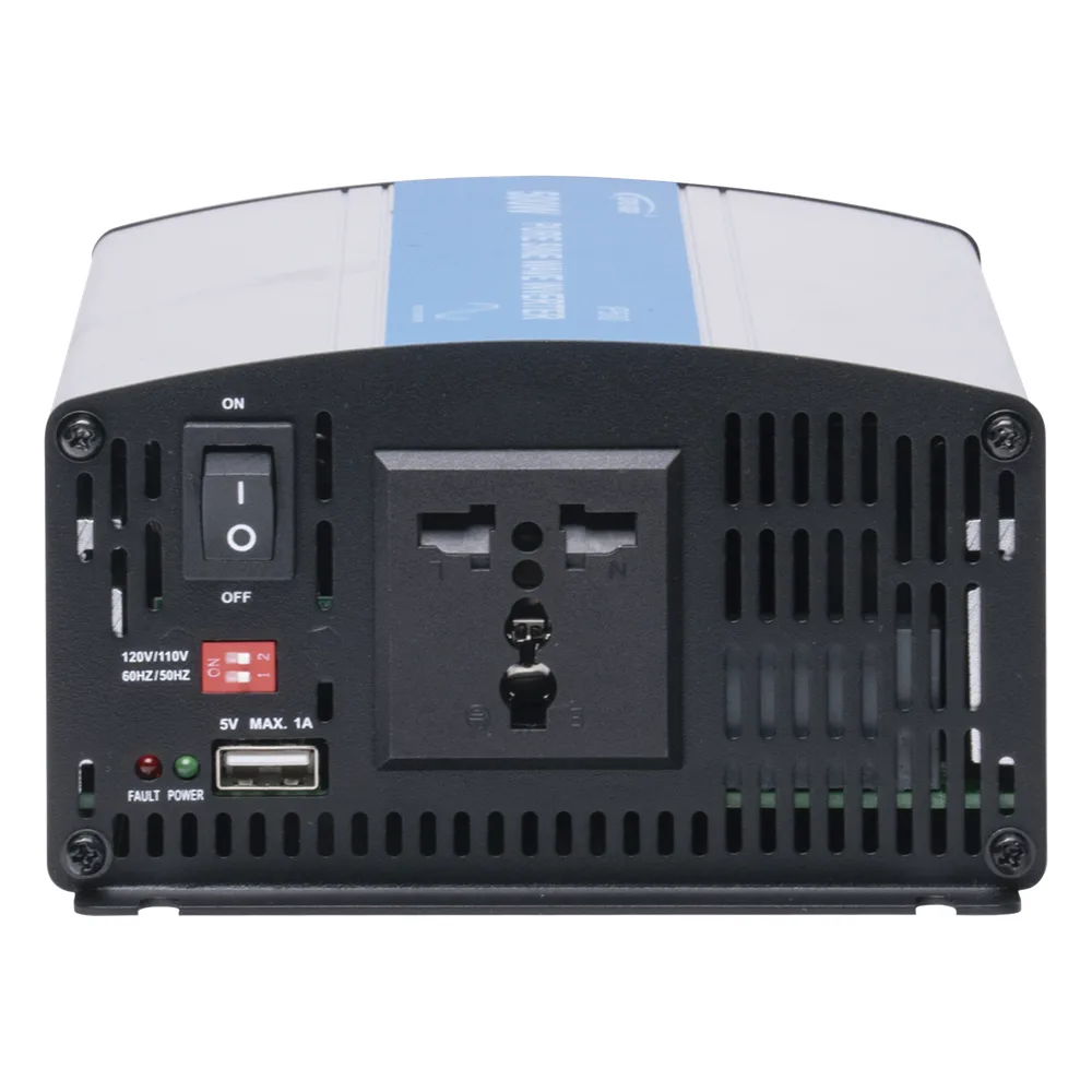 Inversor Ipower 400 W, Ent: 24 V, Salida: 120 Vca – vista 6