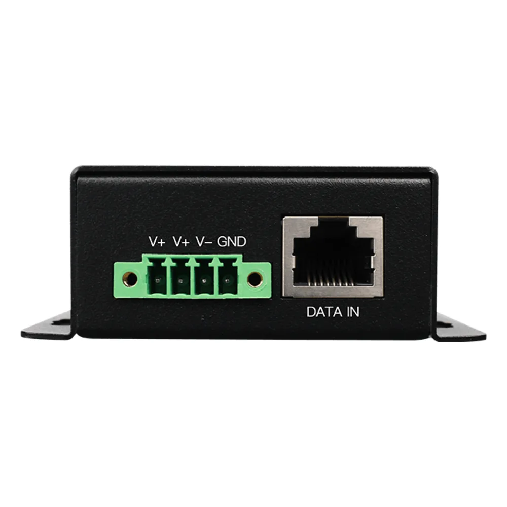 Inyector PoE Industrial / Ideal para Aplicaciones Solares / Entrada 9-42 Vcc / Salida PoE 48V / Conexión plug and play / Ideal para Conectar Cámaras PoE – vista 3