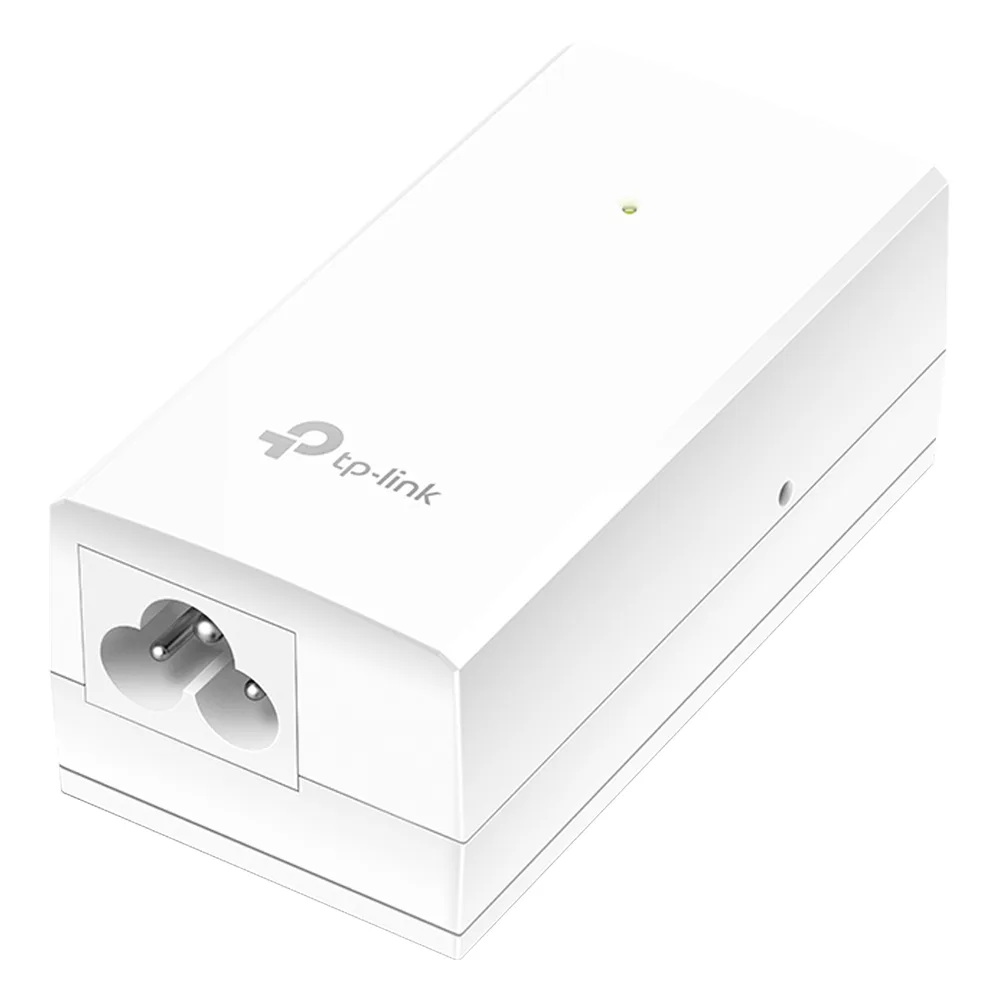 Inyector PoE Pasivo de 48V (18 Watts) / 2 puerto 10/100/1000 Mbps / Plug and Play / Montaje en Pared – vista 2
