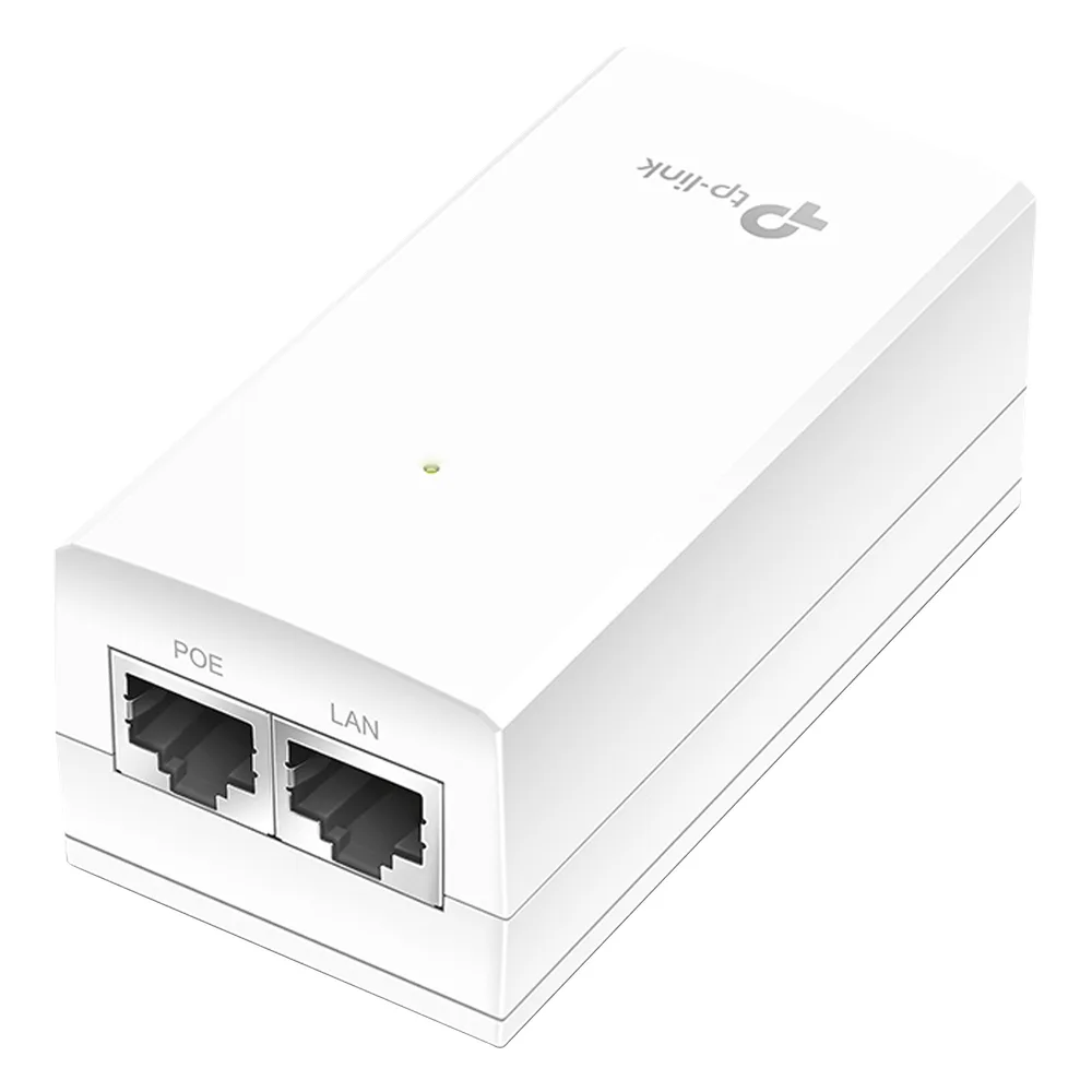Inyector PoE Pasivo de 48V (18 Watts) / 2 puerto 10/100/1000 Mbps / Plug and Play / Montaje en Pared – vista 3