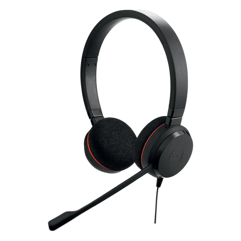 Jabra Evolve 20 DUO con Conexión USB C/A, Micrófono con Cancelación de Ruido de Ultima Generación, Configuración Plug and Play (4999-823-169) – vista 3