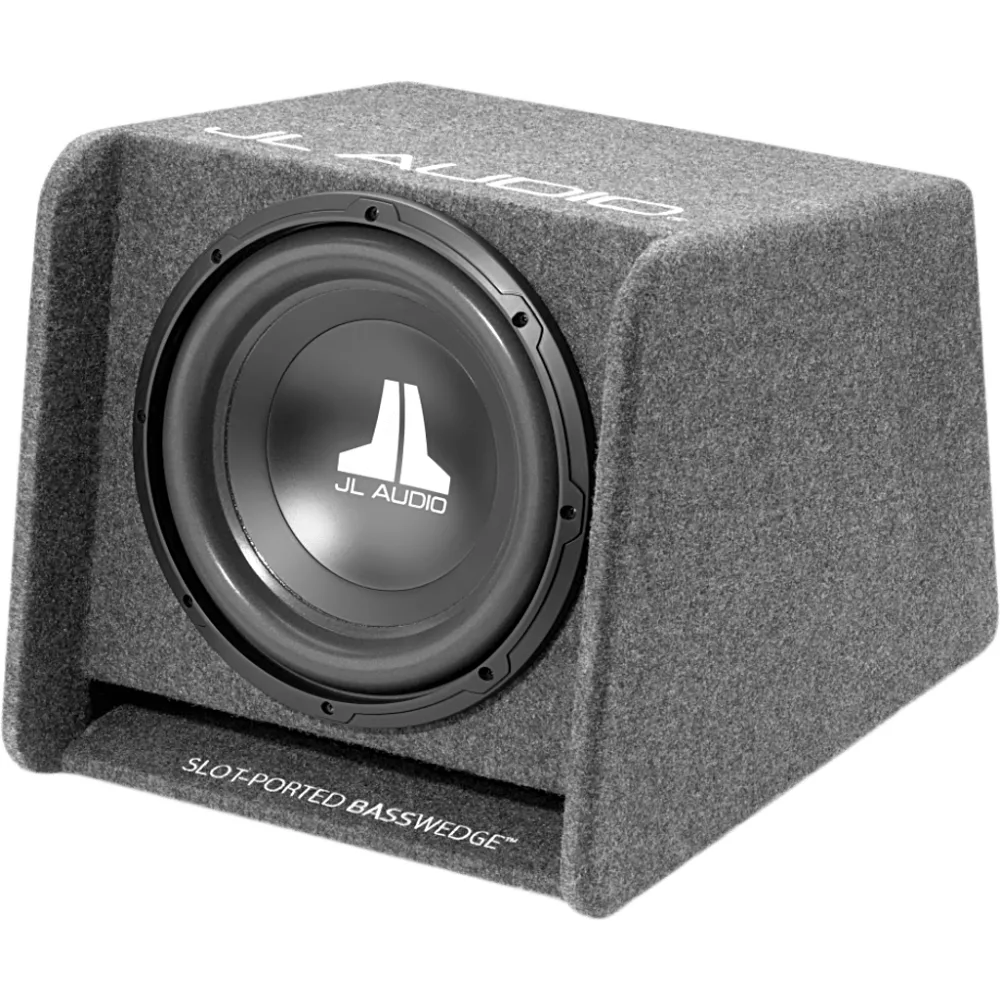 JL Audio® BassWedge™  / Subwoofer W0v3 individual de 12″ /  Car Audio / 300 W RMS / 4 Ohmios / Carcasa BassWedge™ / Polipropileno Inyectado / Negro – vista 2