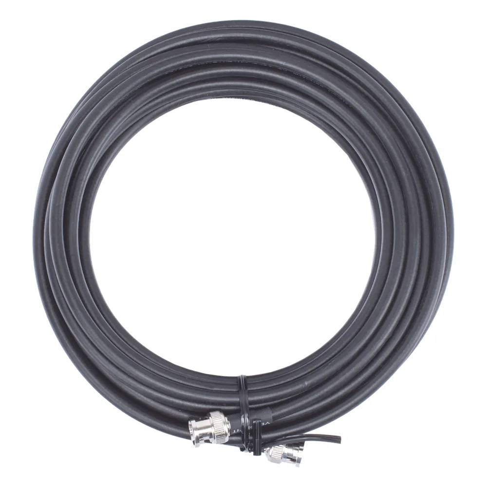Jumper de 8 Metros (26.25 Pies) con Conectores BNC Macho a BNC Macho con Cable RG59.