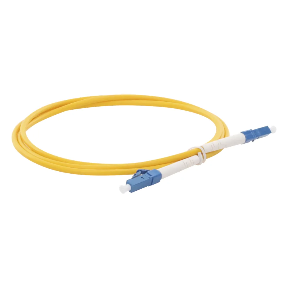 Jumper de Fibra Óptica Monomodo LC/UPC-LC/UPC Simplex de 1 Metro (3.28 Pies), 3mm