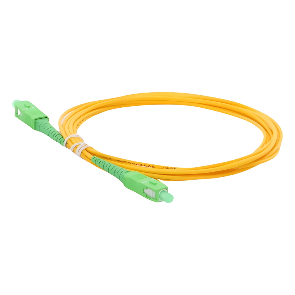 Jumper de Fibra Óptica Monomodo SC/APC-SC/APC Simplex de 3 Metros (9.84 Pies), 2mm – vista 2