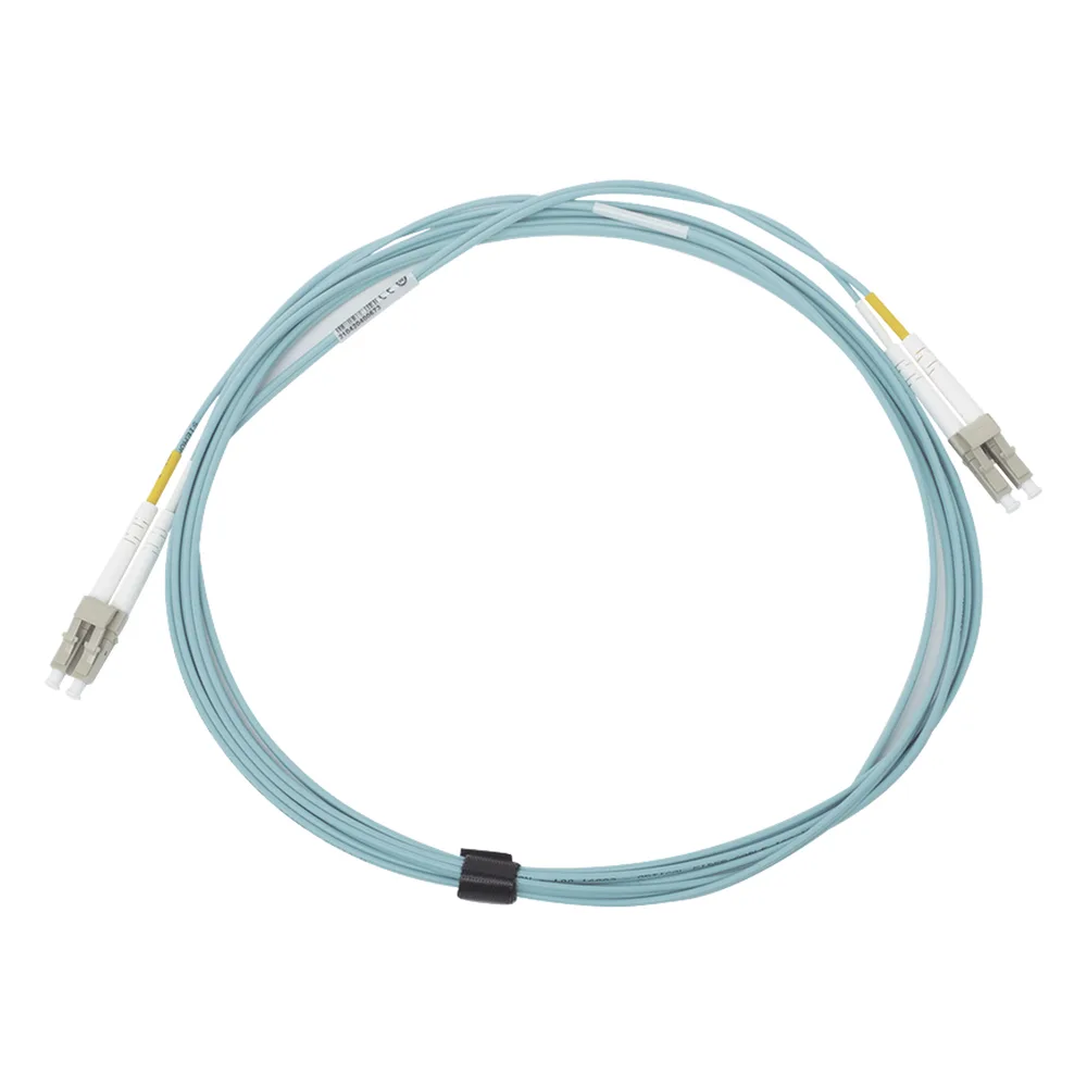 Jumper de Fibra Óptica Multimodo 50/125 XGLO OM3, LC-LC Duplex, OFNR, Color Aqua, 5 Metros (16.40 Pies) – vista 4