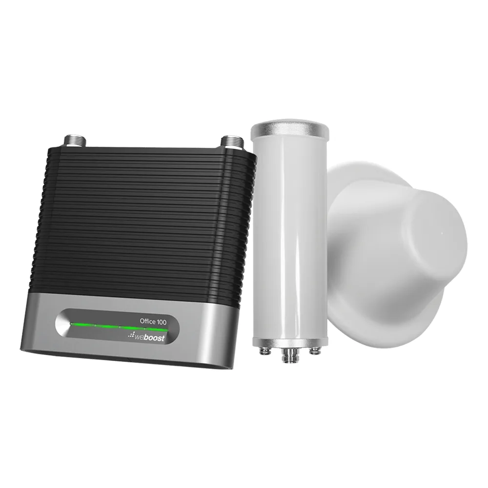 KIT Amplificador de Señal Celular 4G/ 3G, OFFICE 100 | Mejora la Señal Celular de Múltiples Operadores | Cubre áreas de hasta 1200 m²
