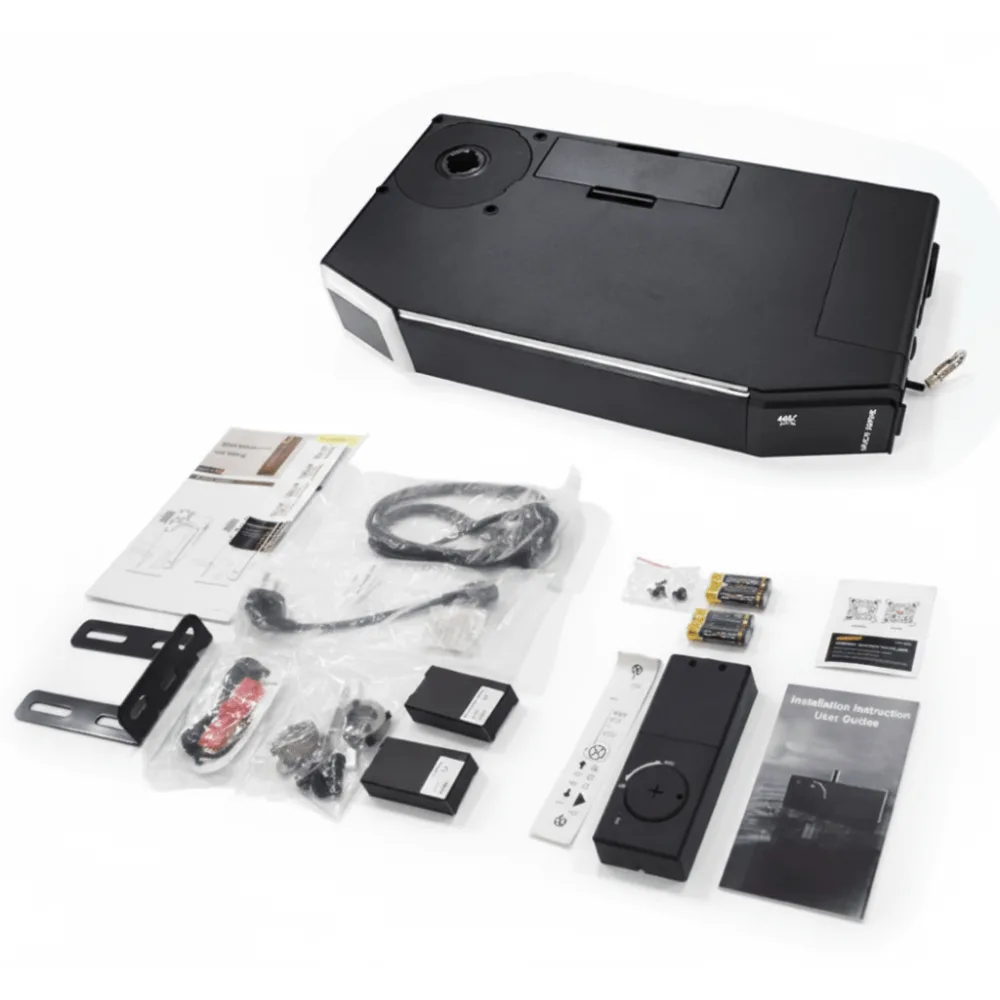 kit D / Puertas de Garage / 1/2HP / Silencioso / WIFI / Iluminación LED / Montaje lateral Estetico / Cerradura Inalambrica / 2 Controles Inalambricos . – vista 2