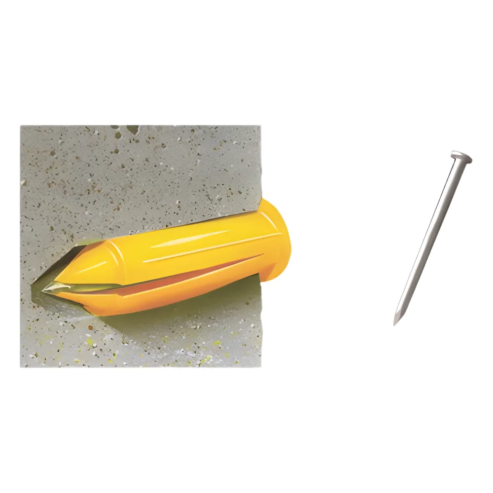 Kit de 20 taquetes y 20 clavos 1" para muro falso (1207-03230)
