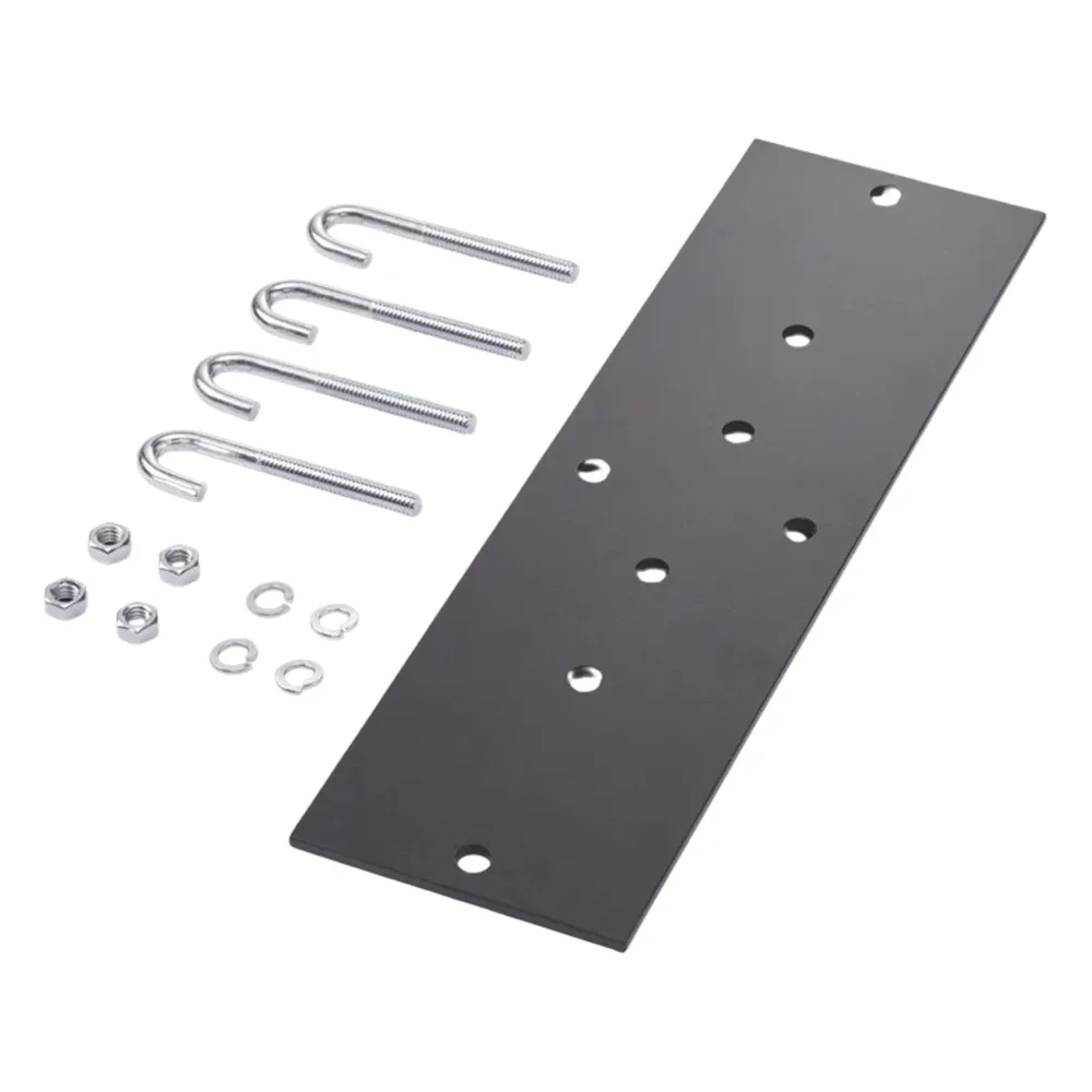 Kit de Conexión a Rack, Para Escalerillas de 12 y 6 in de Ancho, de Acero, Color Negro