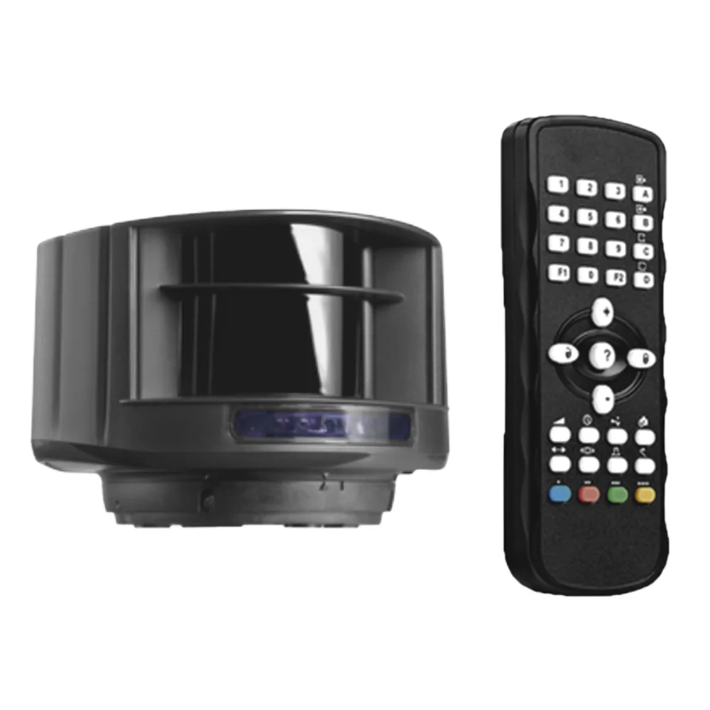 Kit de Sensor láser y control remoto / Evite el uso de lazos magnéticos / Protege carriles de hasta 9.6 m de ancho y 9.6 metros de profundidad