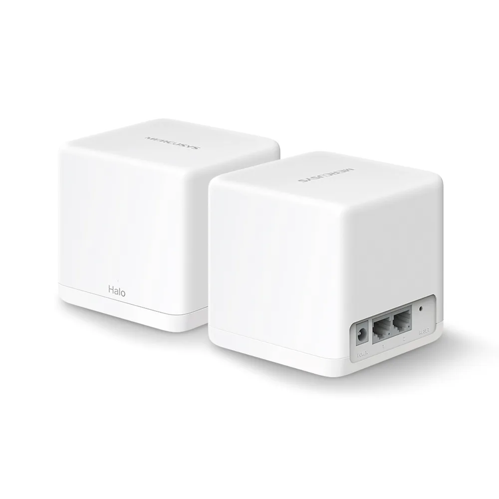 KIT de Sistema Inalámbrico H30G Mesh / Doble banda 2.4GHz y 5GHz AC 1300Mbps / Doble puerto 10/100/1000 Mbps / Control vía App / Roaming Continuo – vista 2
