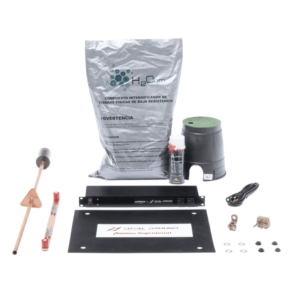 Kit de Tierra Física Recomendada para Cuartos de Telecomunicaciones de Bajo Consumo