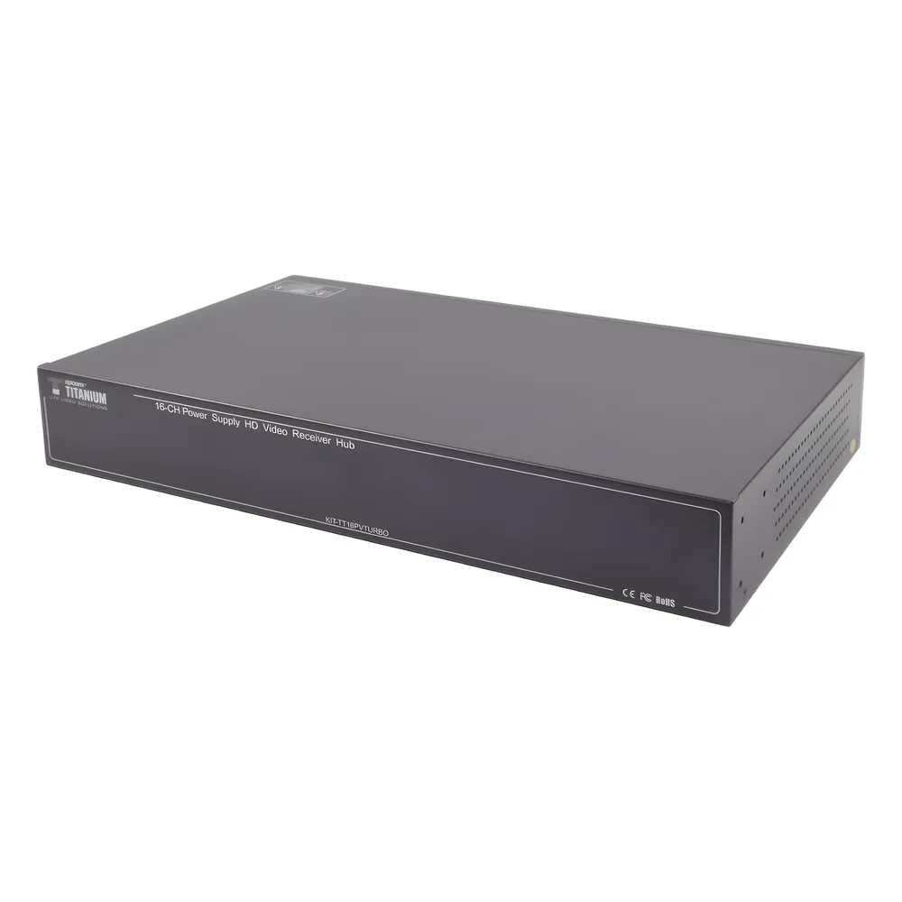 Kit de TRANSCEPTOR ACTIVO DE 16 Canales / VIDEO+PODER en un solo Cable UTP / 150m en 4K, 200m en 5 MP/ Envía 36 Vcc y recibe 12 Vcc / TODO INCLUIDO PARA RACK / Compatible con cámaras HD-TVI/CVI/AHD/CVBS / Instalación Limpia – vista 5