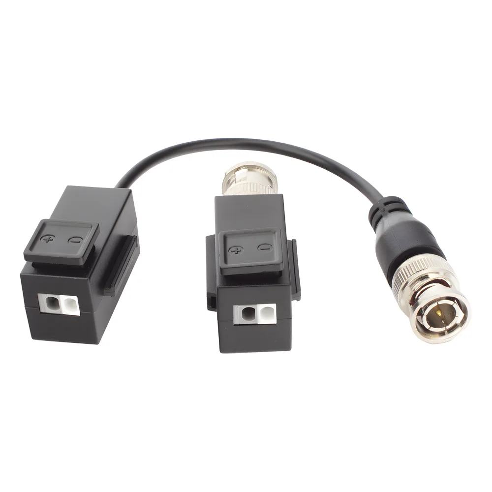 Kit de Transceptor (Balluns) TURBOHD con Boton Push / Hasta 8 MP (4K) / 100% Cobre / Soporta HD-TVI / AHD / CVI / CVBS / Audio por Coaxitron / Datos para Menu de Configurar de Cámaras – vista 7
