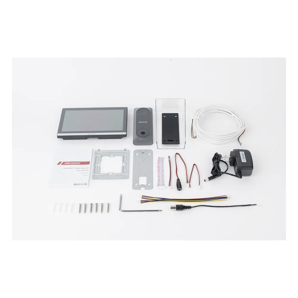 Kit de Videoportero Hibrido TurboHD con Pantalla LCD touch de 7" Wi-Fi / Frente de Calle para Exterior de Policarbonato / 720p (1 Megapíxel )130° de Visión (Gran Angular) / Llamada a App Hik-Connect – vista 11