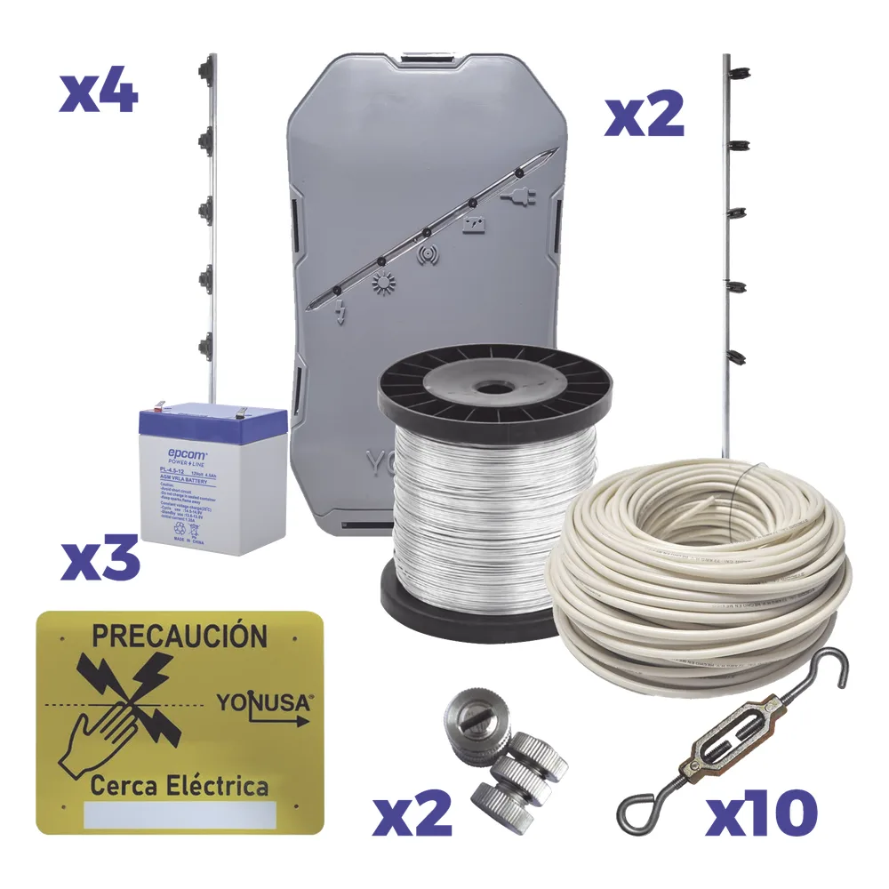 KIT Energizador para 25 Metros de proteccion