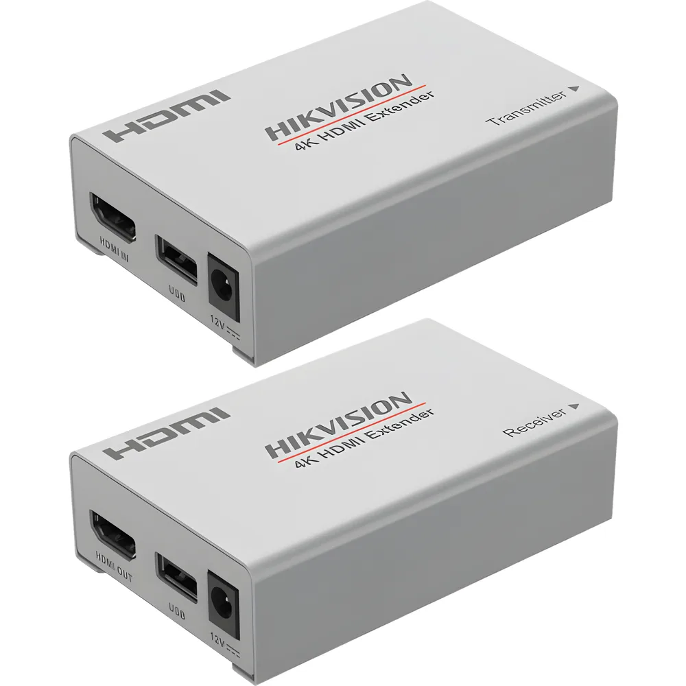 Kit Extensor de Video y Audio HDMI / 4K (3840×2160) a 60 Hz / Hasta 120 m (393.7 ft) con Cat 6 / Cero Latencia / Plug-and-Play / Transmisor y Receptor – vista 2