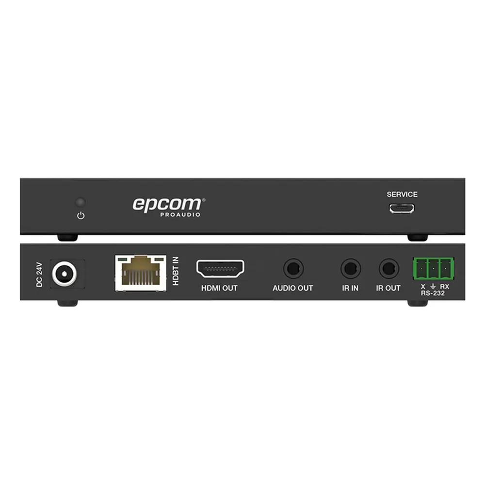 Kit Extensor HDMI | 4K2K@60HZ | HDR 4:4:4 | HDBaseT | 120/150m | Salida de Audio | HDCP 2.2 | IR Bidireccional – vista 4