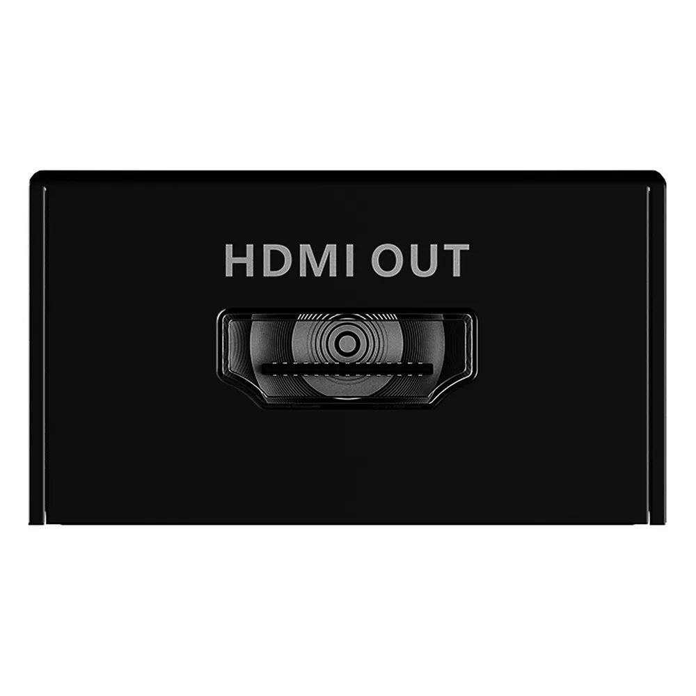 Kit extensor HDMI de tamaño mini | 4K60Hz a  60 metros | Solo requiere alimentación TX |  Sobre CAT6/CAT6A/CAT7 | – vista 4