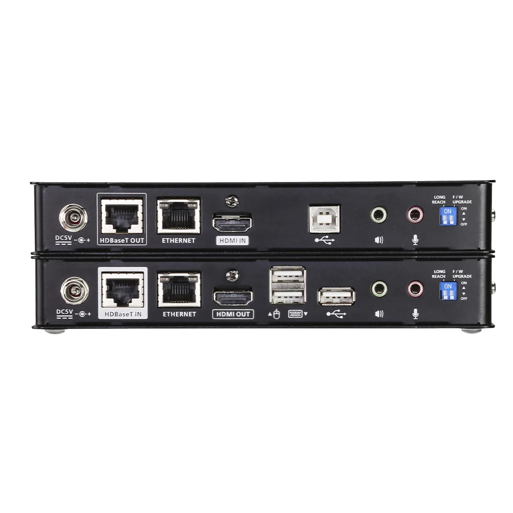 Kit Extensor KVM | 100m  | Conector HDMI | HDBaseT™ | Resolución 4K | USB 2.0 | Audio Estéreo – vista 2