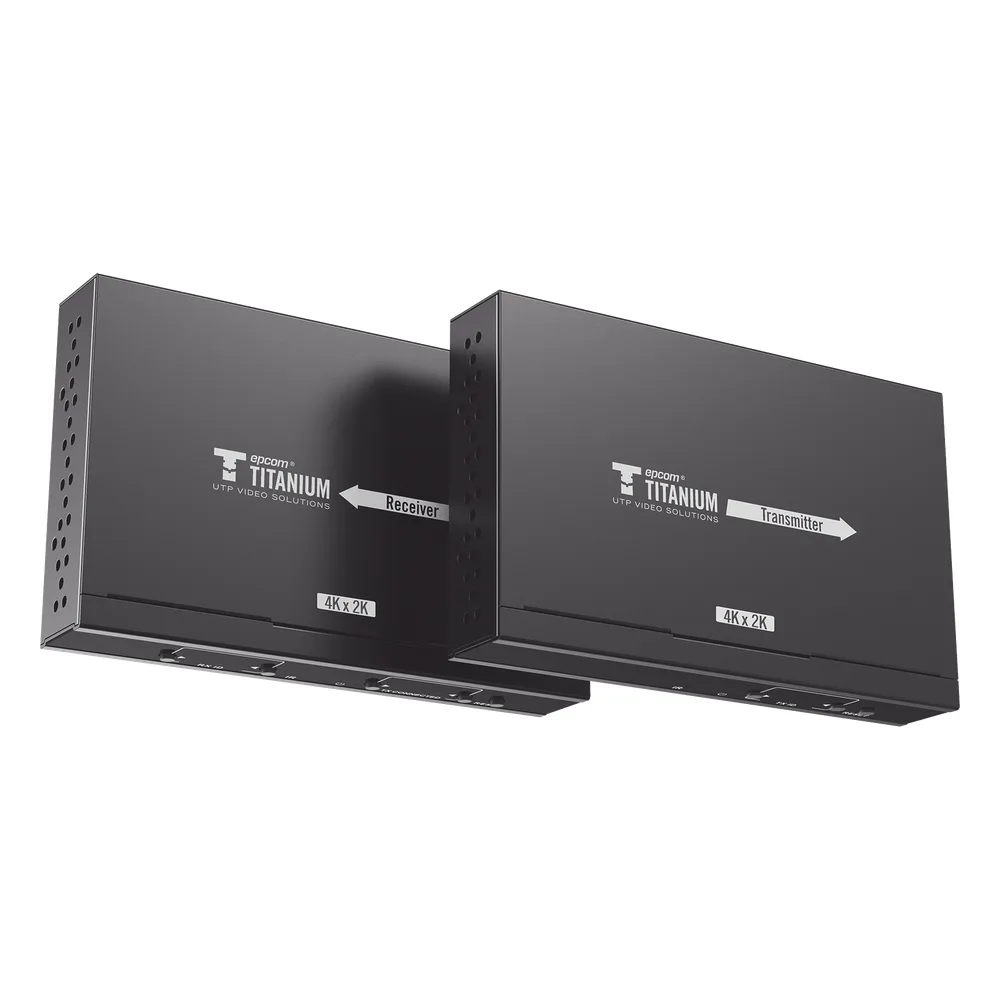 Kit Extensor MATRICIAL HDMI para distancias de 120 metros | Resolución 4K @ 30Hz | Cat6 | Soporta 100 TX de entrada e Ilimitados RX en la salida | Control por PC, Control Remoto y Botón | Compatible con Switch IGMP.